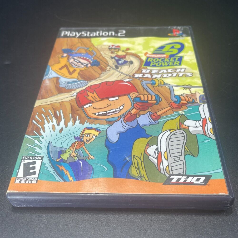 ROCKET POWER: BEACH‎ BANDITS (THQ) PLAYSTATION 2 PS2 VIDEO GAME
